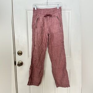 Athleta Rose Linen Trousers